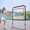 Indoor Paddle Game with Net,All-in-1 Set for Master Pickleball Practice Board, Backyard Pickleball Equipment,Similar to Badminton, Pingpong, and Jianzi