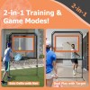 Zcebgig-Sports Outdoor Paddle Game with Net – All in One Outdoor & Indoor Set with Target and Rebound Net– Combines Pickleball, Badminton & Tennis for Family or Solo Fun Zcebgig-Sports Outdoor Paddle Game with Net – All in One Outdoor & Indoor Set with Target and Rebound Net– Combines Pickleball, Badminton & Tennis for Family or Solo Fun